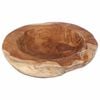 vidaXL Obstschale JEPARA &Oslash; 30 cm Massivholz Teak Rund Teakbraun