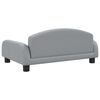 vidaXL Kindersofa Hellgrau 70x45x30 cm Stoff