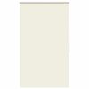 vidaXL Verdunkelungsrollo 104,4 x 175 cm, Stoffbreite 100 cm, Gebrochen Wei&szlig;