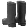vidaXL Gummistiefel Schwarz Gr&ouml;&szlig;e 45 PVC