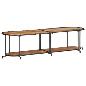 vidaXL TV-Regal 160x42x40 cm Massivholz Akazie