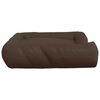 vidaXL Hundebett mit Kissen Braun 89x75x19 cm Oxford-Gewebe