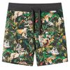 vidaXL Kindershorts mit Kordelzug Petrolblau 128