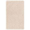 vidaXL Rutschfeste Badmatte Creme 60 x 90 cm PP
