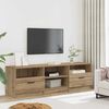 vidaXL TV-Schrank Artisan-Eiche 150x33,5x45 cm Holzwerkstoff