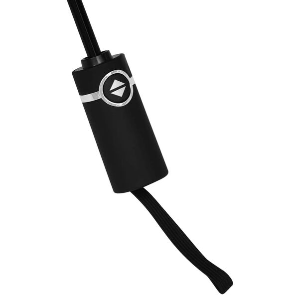 vidaXL Faltbarer Regenschirm Automatisch Schwarz 104 cm