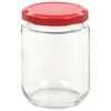 vidaXL Marmeladengläser mit Rotem Deckel 48 Stk. 230 ml