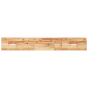 vidaXL Schweberegal 120x20x2 cm Massivholz Akazie &Ouml;lbehandelt