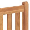 vidaXL 7-teiliges Garten-Ess-Set 120 x 70 cm Massivholz Teak
