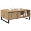 vidaXL Couchtisch Artisan-Eiche 90 x 60 x 35 cm Holzwerkstoff