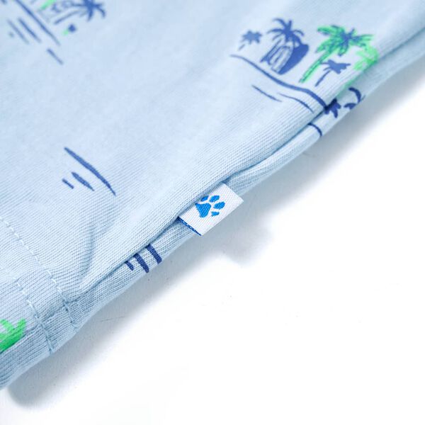 Kinder-T-Shirt Hellblau 116