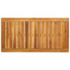 vidaXL Garten-Esstisch 110x56x75 cm Massivholz Akazie