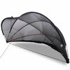 vidaXL Pool-Dome Schwarz 405 x 405 x 192 cm