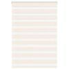 vidaXL Doppelrollo Marmorbeige 115x100cm Stoffbreite 110,9 cm Polyester