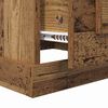 vidaXL Couchtisch mit Schubladen Altholz 50 x 50 x 35 cm Holzwerkstoff