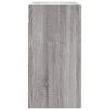 vidaXL Wandschrank Grau Sonoma 60x31x60 cm Holzwerkstoff