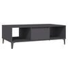 vidaXL Couchtisch Grau 103,5x60x35 cm Holzwerkstoff