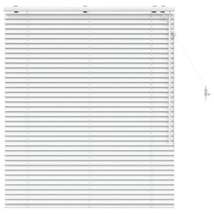 vidaXL Venezianische Jalousie Wei&szlig; 100 x 130 cm 35 mm