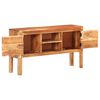 vidaXL Sideboard 116x30x66 cm Akazie Massivholz