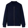 Kinder-Sweatshirt mit Rei&szlig;verschluss Marineblau 104