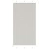 vidaXL Plissee Hellgrau 105x200 cm Stoffbreite 104,4 cm Polyester