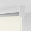 vidaXL Verdunkelungsrollo Cremewei&szlig; 140x150cm Stoffbreite 136,6cm