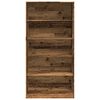 vidaXL Kleiderschrank Altholz-Optik 100x50x200 cm Holzwerkstoff