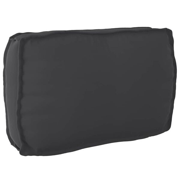 vidaXL Kissen Schwarz 70 x 40 x 12 cm Oxford-Stoff