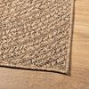 vidaXL Teppich 80x150 cm Jute-Optik Innen und Außen