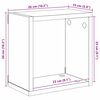 vidaXL Wandregale 2 pcs Artisan-Eiche 26 x 15 x 26 cm Holzwerkstoff