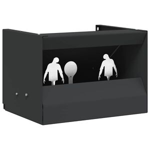 vidaXL Magnetischer Kugelfangkasten 4 + 1 Ziele Zombie-Design