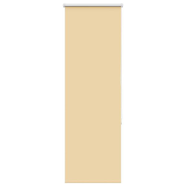vidaXL Verdunkelungsrollo Beige 60x130cm Stoffbreite 55,7 cm Polyester