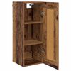 vidaXL Wandschrank Altholz 34,5 x 34 x 90 cm Holzwerkstoff