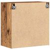 vidaXL Wandschrank Altholz 60 x 31,5 x 60 cm Holzwerkstoff