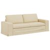 vidaXL Sofa 2 pcs Creme