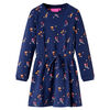 vidaXL Kinderkleid Marineblau 104