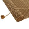 vidaXL Rollo Braun 50 x 220 cm Bambus