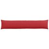 vidaXL Sofakissen 2 pcs Rot 200 x 40 cm Stoff