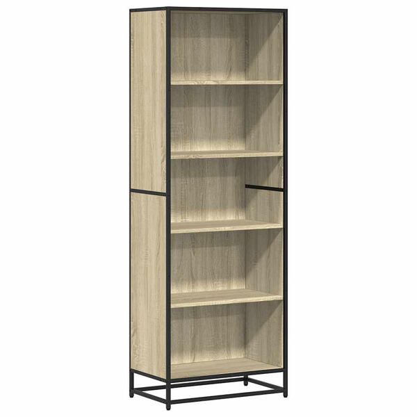 vidaXL B&uuml;cherregal Sonoma-Eiche 60x35x170,5 cm Holzwerkstoff