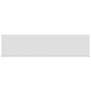 vidaXL Fensterbank Wei&szlig; 60 x 25 x 4,5 cm PVC