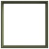 vidaXL Raseneinfassung 6 pcs Olive Gr&uuml;n 50 x 50 x 13 cm Stahl