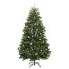 vidaXL K&uuml;nstlicher Weihnachtsbaum Gr&uuml;n 300 cm PVC und Metall