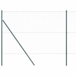 vidaXL Zaunpfosten Gr&uuml;n