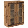 vidaXL Highboard mit Schubladen 2 pcs Altholz Holzwerkstoff