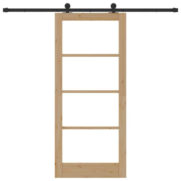 vidaXL Schiebet&uuml;r ORKDAL Natur 86 x 198,5 cm