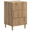 vidaXL Nachttisch Artisan-Eiche 43 x 41 x 66,5 cm Holzwerkstoff