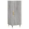vidaXL Sideboard Grau Sonoma 34,5x34x90 cm Holzwerkstoff