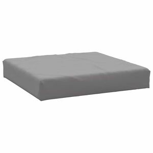 vidaXL Palettenkissen Grau 60x60x9,5 cm Oxford-Gewebe