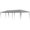 vidaXL Partyzelt Hellgrau 900 x 300 x 255 cm PE und Stahl