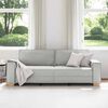 vidaXL 3-Sitzer-Sofa Wolkengrau 220x78x84 cm Stoff